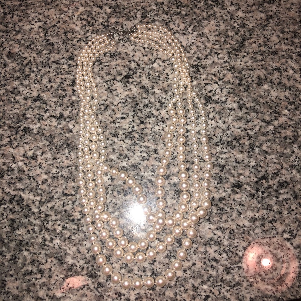 4 strand pearl necklace